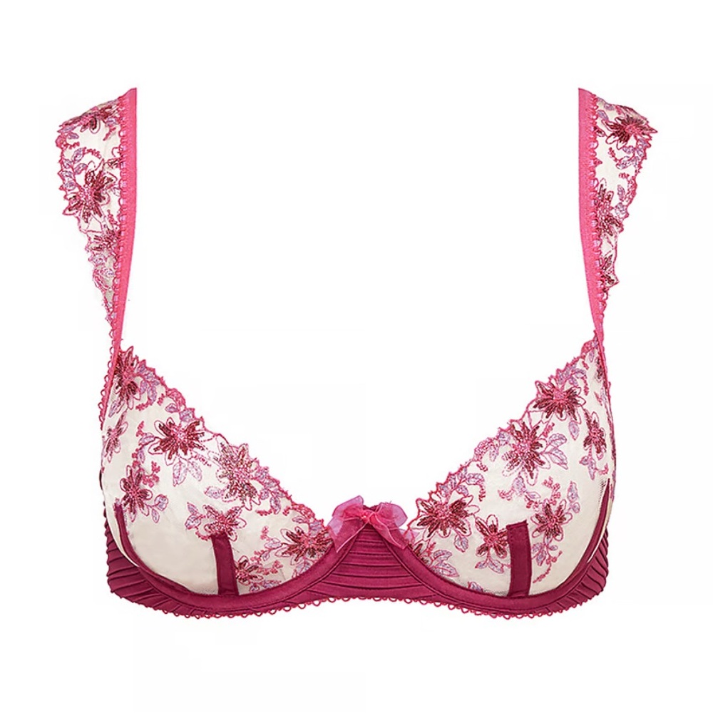 For Love & Lemons Ophelie Underwire Floral Bra